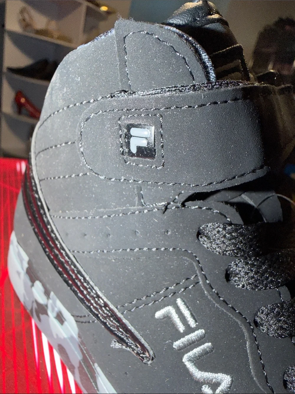 Fila Fila Vulc 13 Marble with Gray Camo Sole